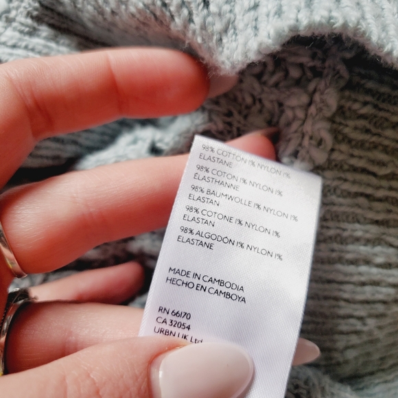 By Anthropologie Crewneck Batwing Sweater S - Picture 7 of 7